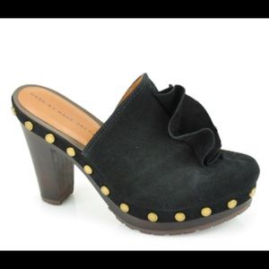 Marc Jacobs genuine leather clogs